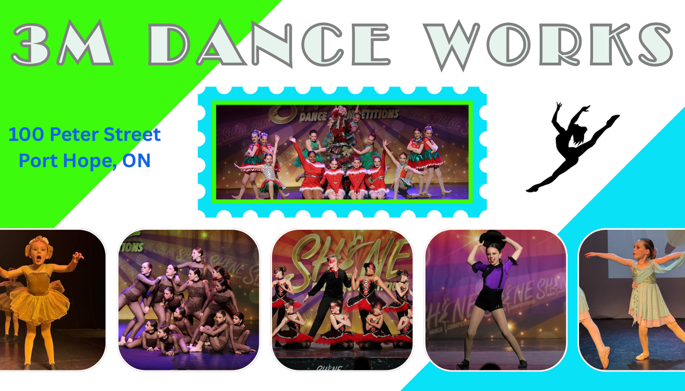 A collage of 3M Dance Works performances